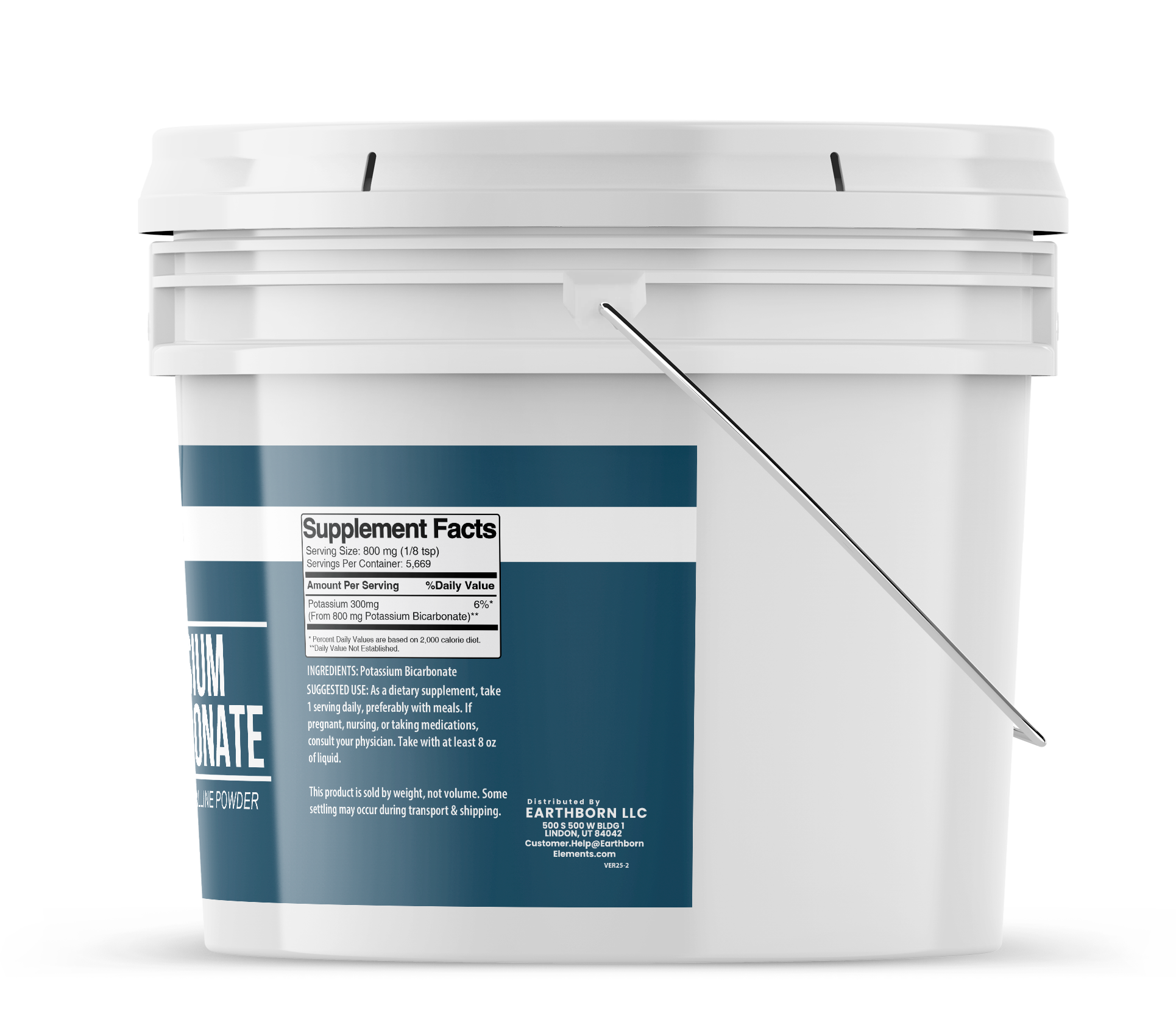Earthborn Elements, Potassium Bicarbonate, 10 Lb - Image 2