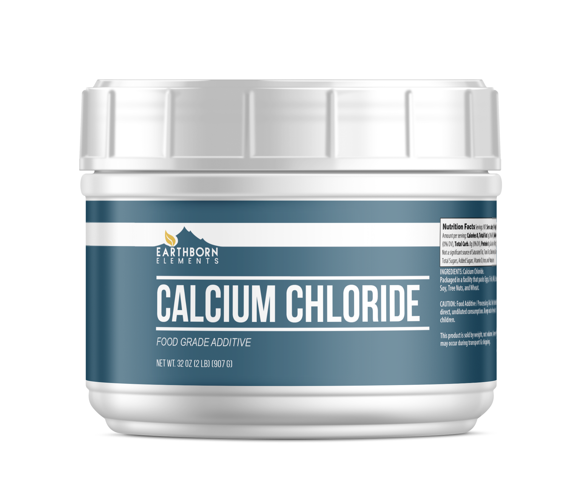 Earthborn Elements, Calcium Chloride, 2 Lb