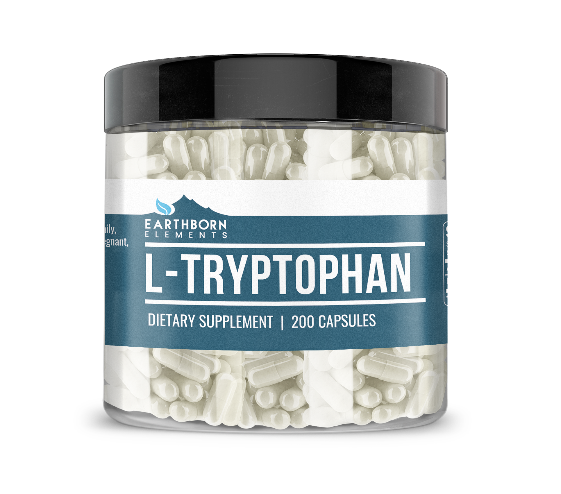 Earthborn Elements, Tryptophan, 200 Capsules