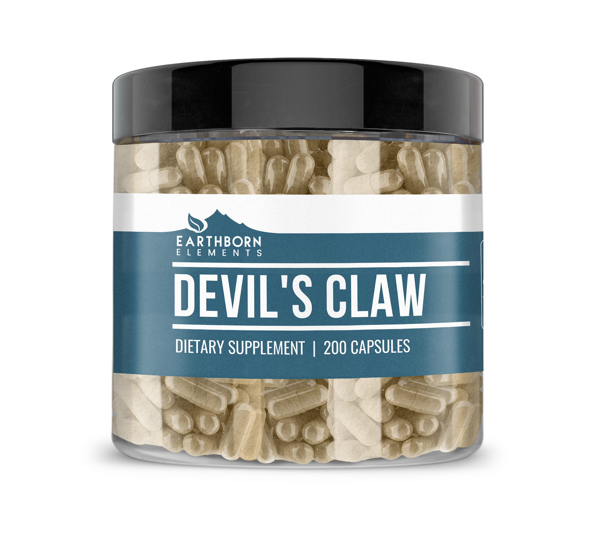 Earthborn Elements, Devil's Claw, 200 Capsules