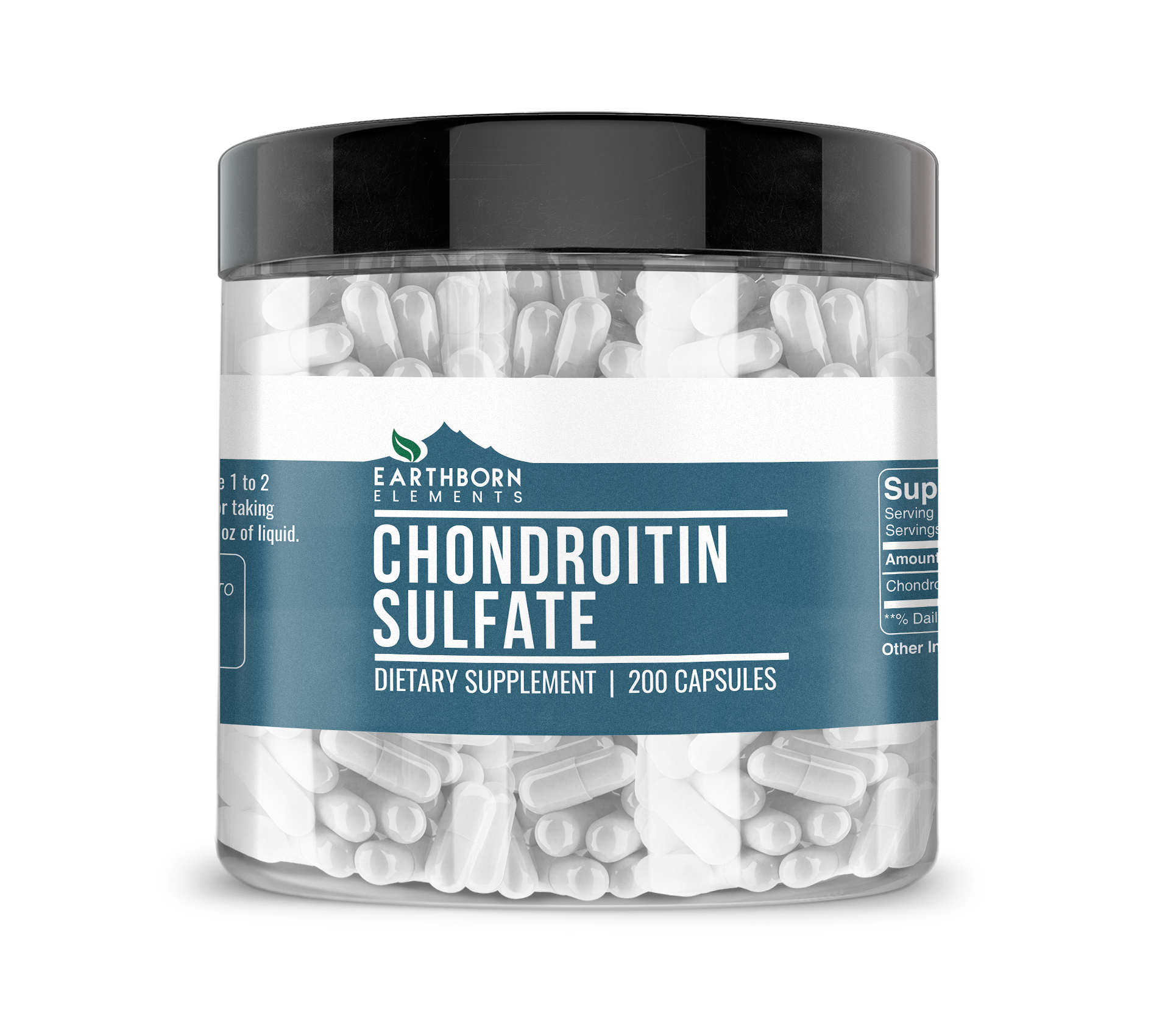 Earthborn Elements, Chondroitin Sulfate, 200 Capsules