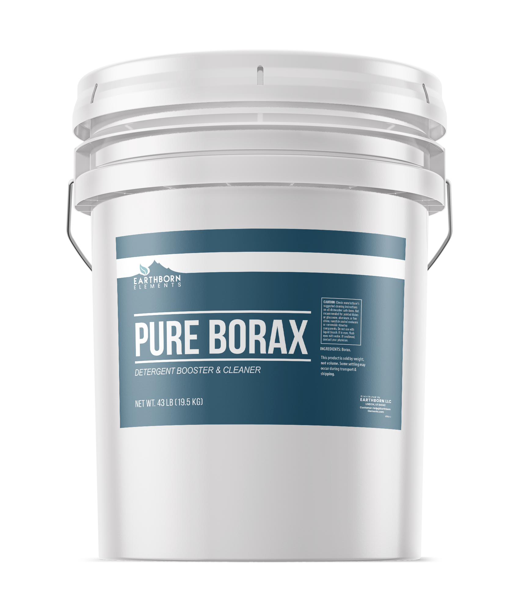 Earthborn Elements, Borax, 43 Lb