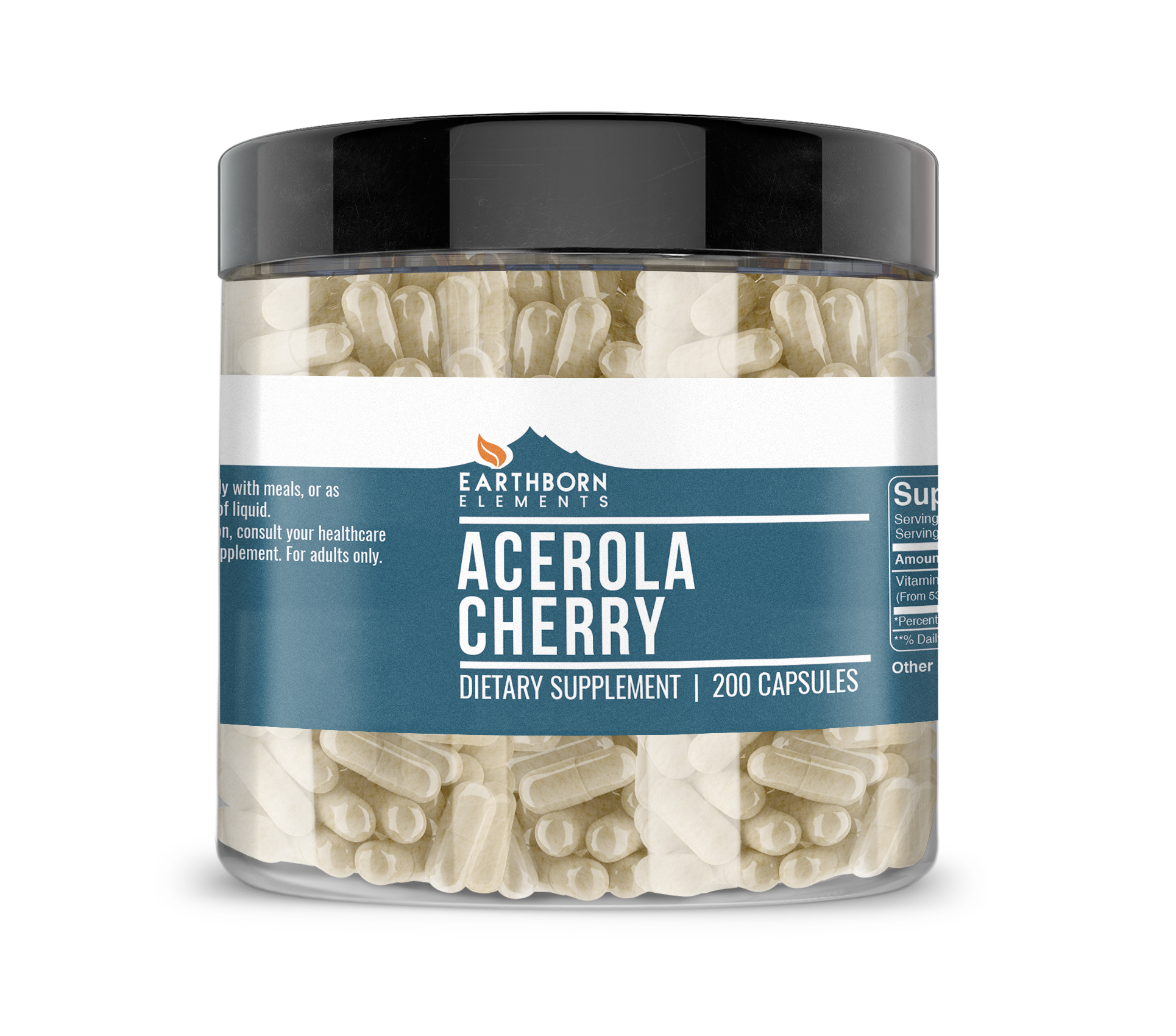 Earthborn Elements, Acerola Cherry Extract, 200 Capsules