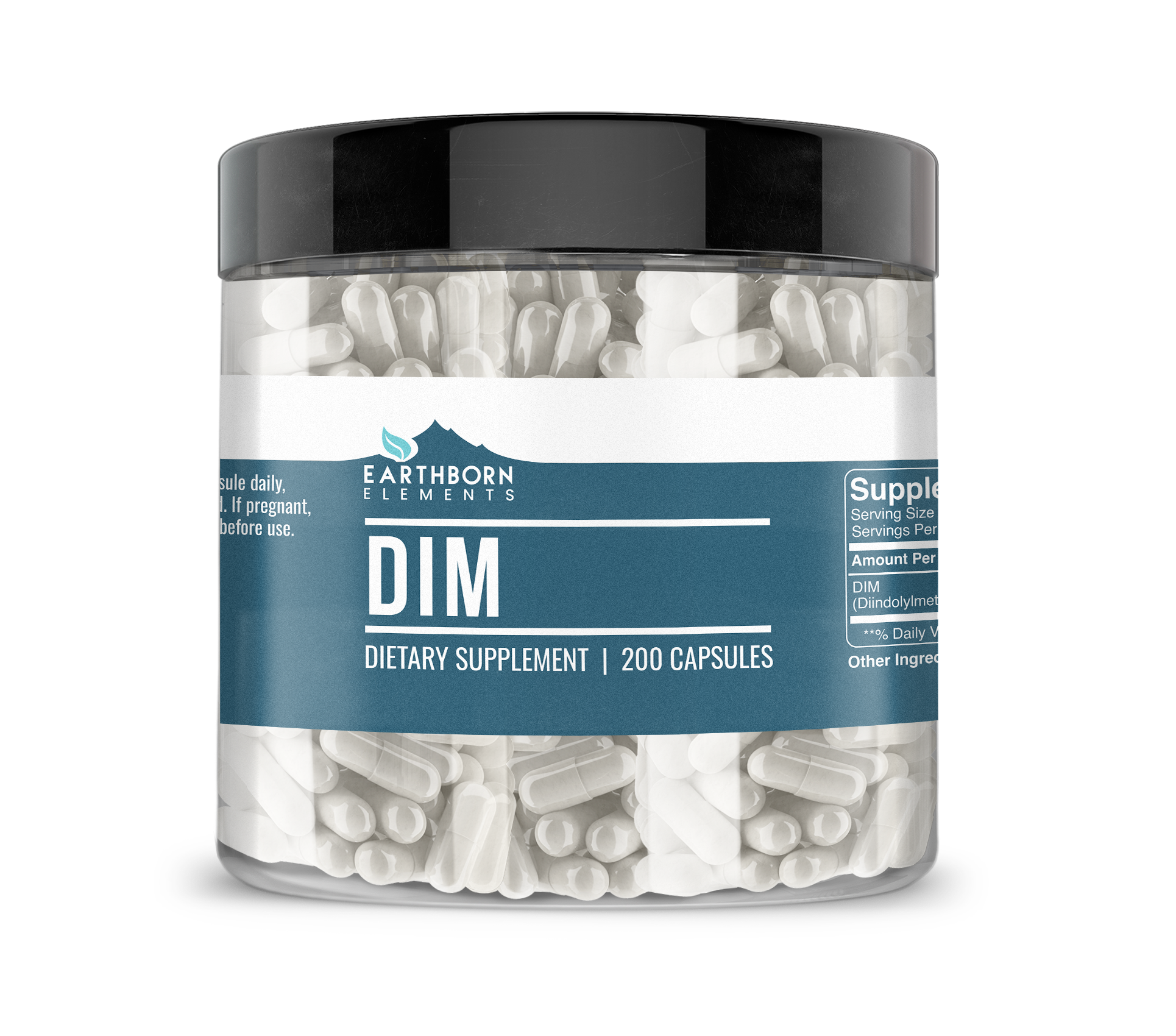 Earthborn Elements, DIM (Diindolylmethane), 200 Capsules
