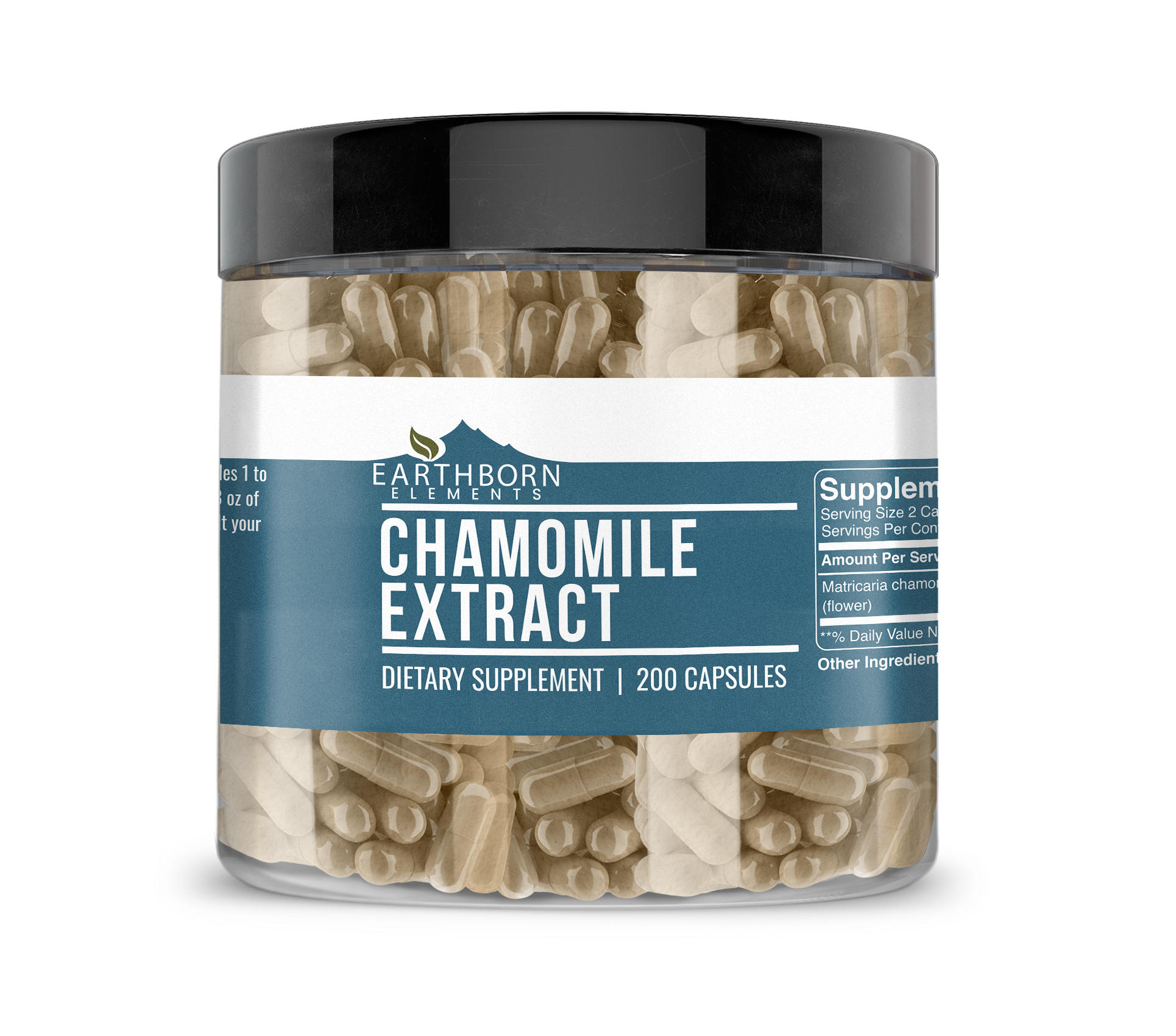 Earthborn Elements, Chamomile Extract, 200 Capsules
