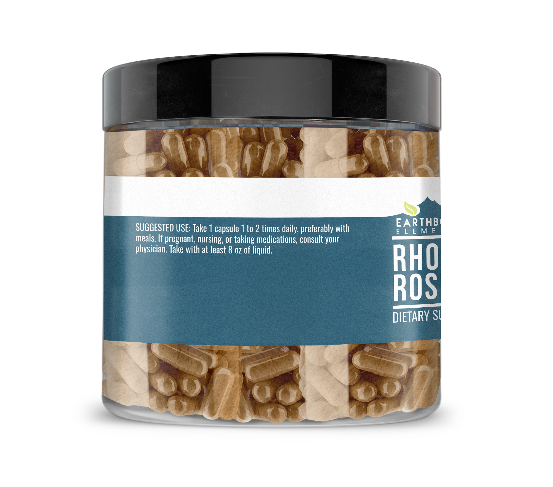 Earthborn Elements, Rhodiola Rosea , 200 Capsules - Image 2