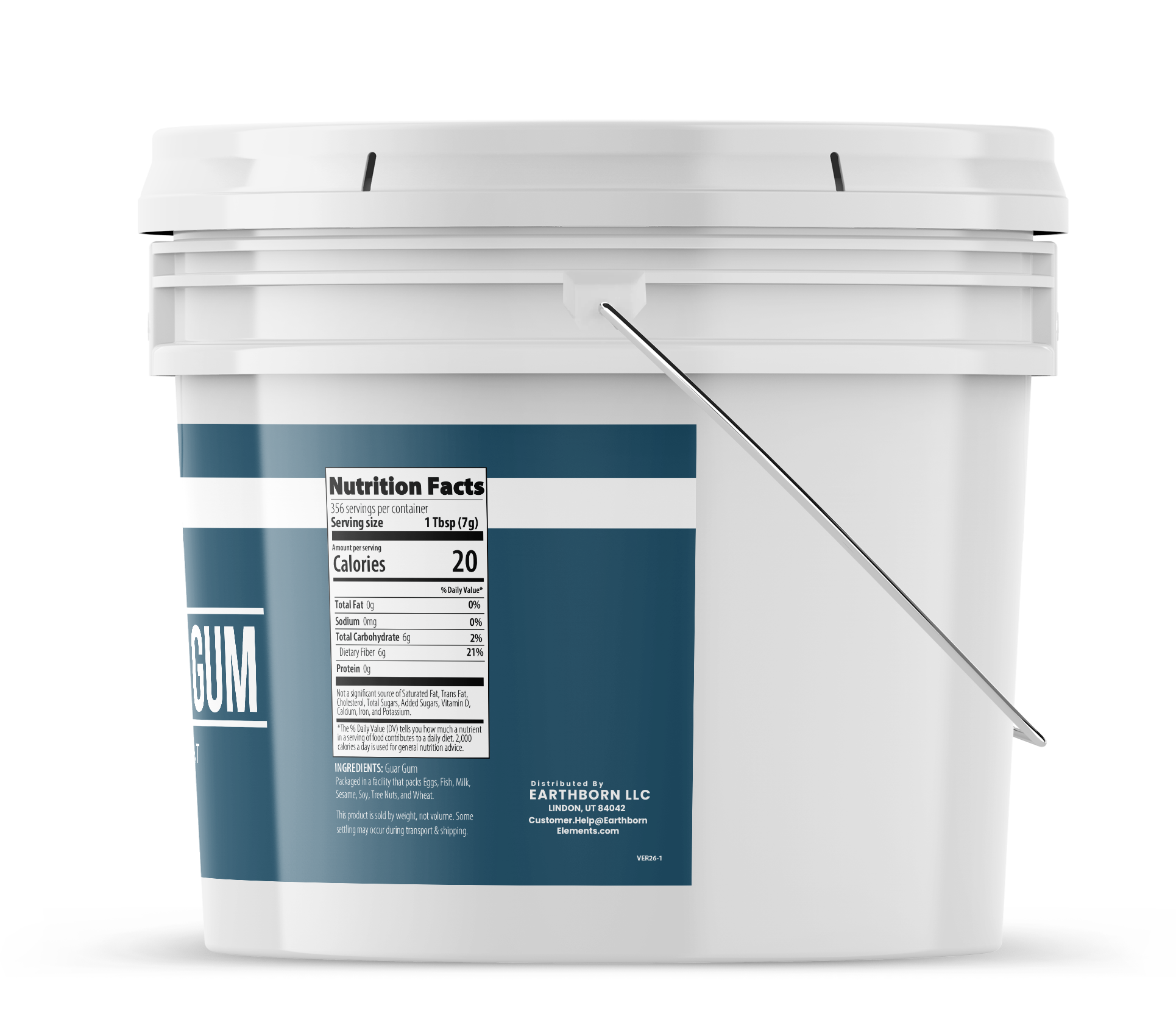 Earthborn Elements, Guar Gum Powder, 5.5 Lb - Image 2
