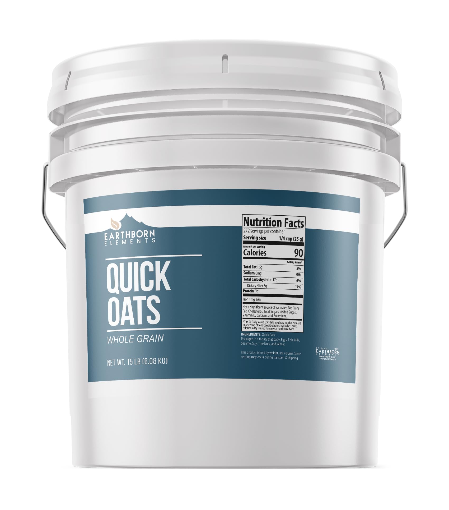 Earthborn Elements, Quick Oats, 15 Lb