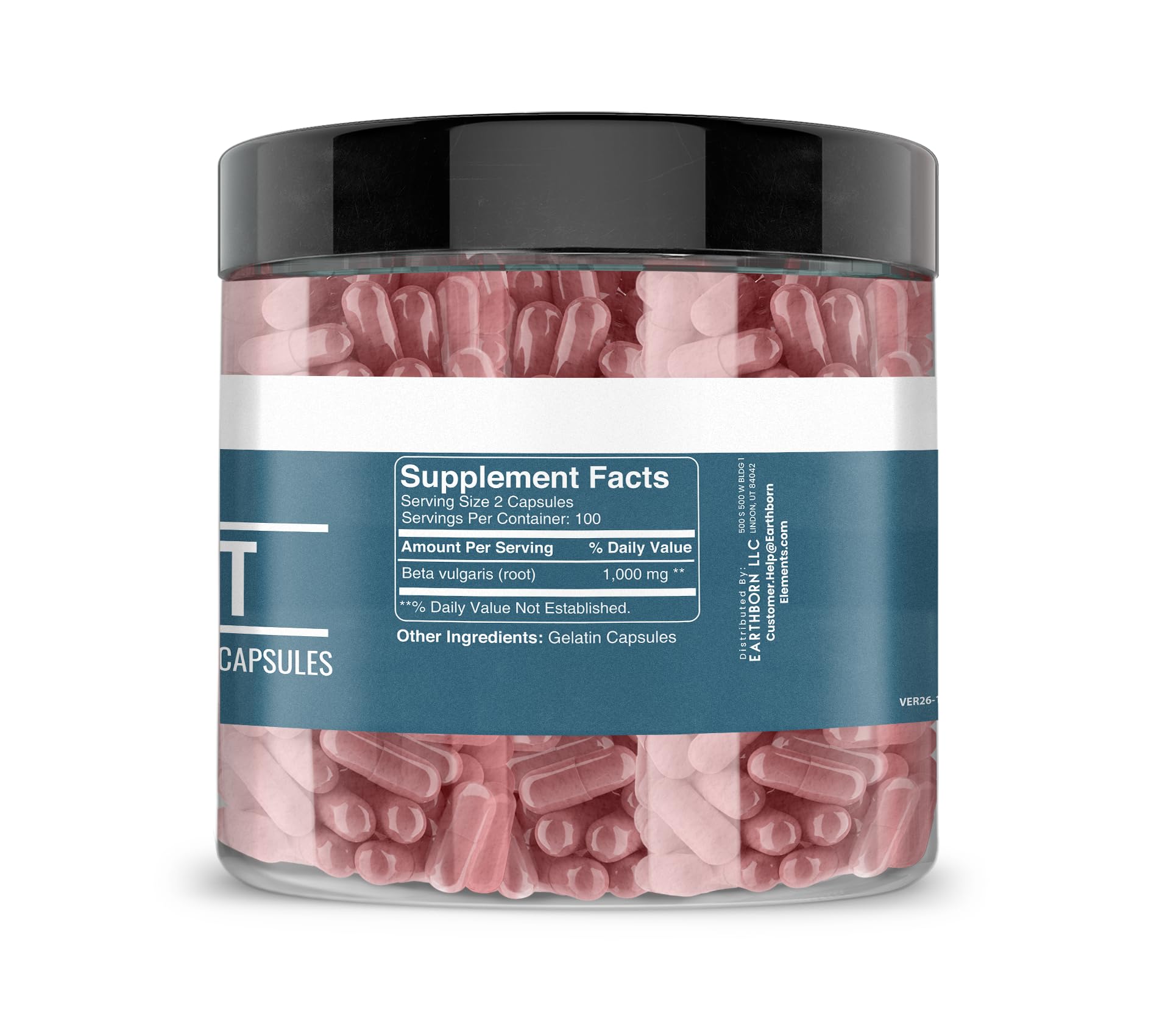 Earthborn Elements, Beet Root 200 Capsules - Image 2