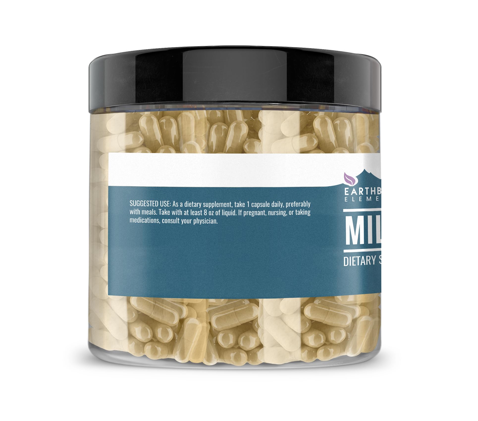 Earthborn Elements, Milk Thistle, 200 Capsules - Image 3