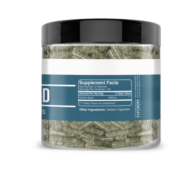 Celery Seed Capsules Earthborn Elements
