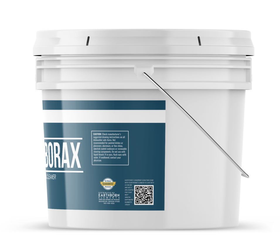 Borax Powder (2 lbs.)) by Earthborn Elements, Resealable Tub, All-Natural  Multipurpose Cleaner, Detergent Booster, and Slime Ingredient Reviews 2024