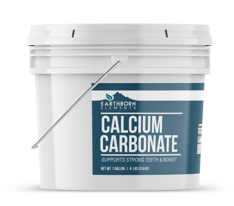 Calcium Carbonate 1 Gallon - Earthborn Elements