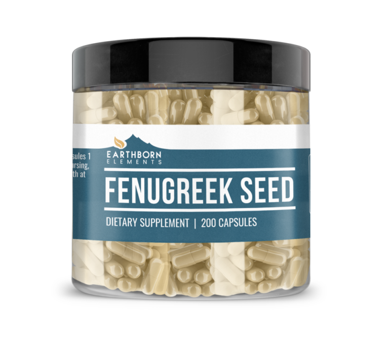 Fenugreek Seed Capsules Earthborn Elements