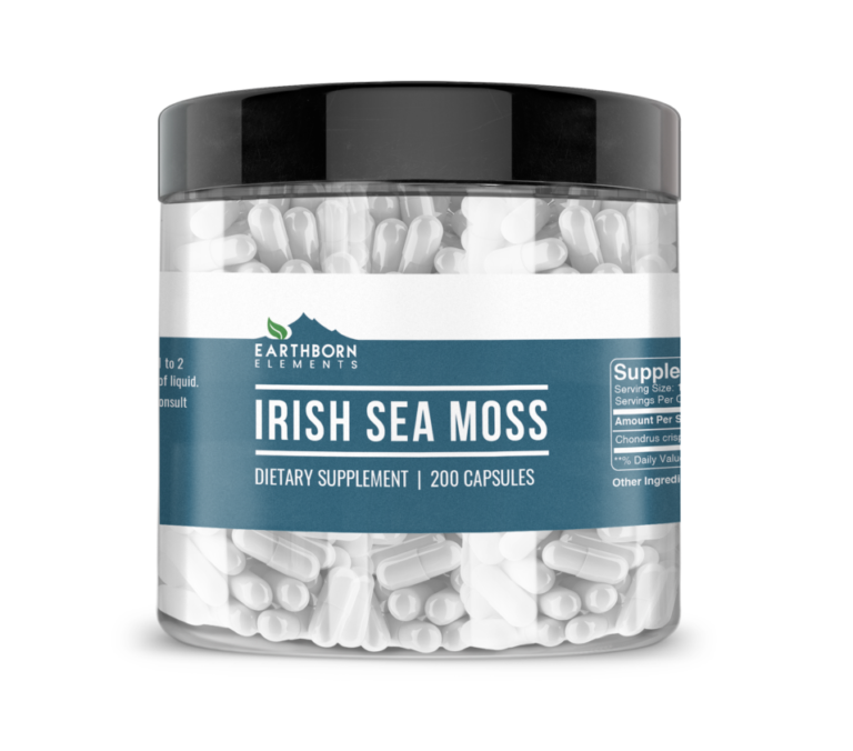 Irish Sea Moss Capsules Earthborn Elements