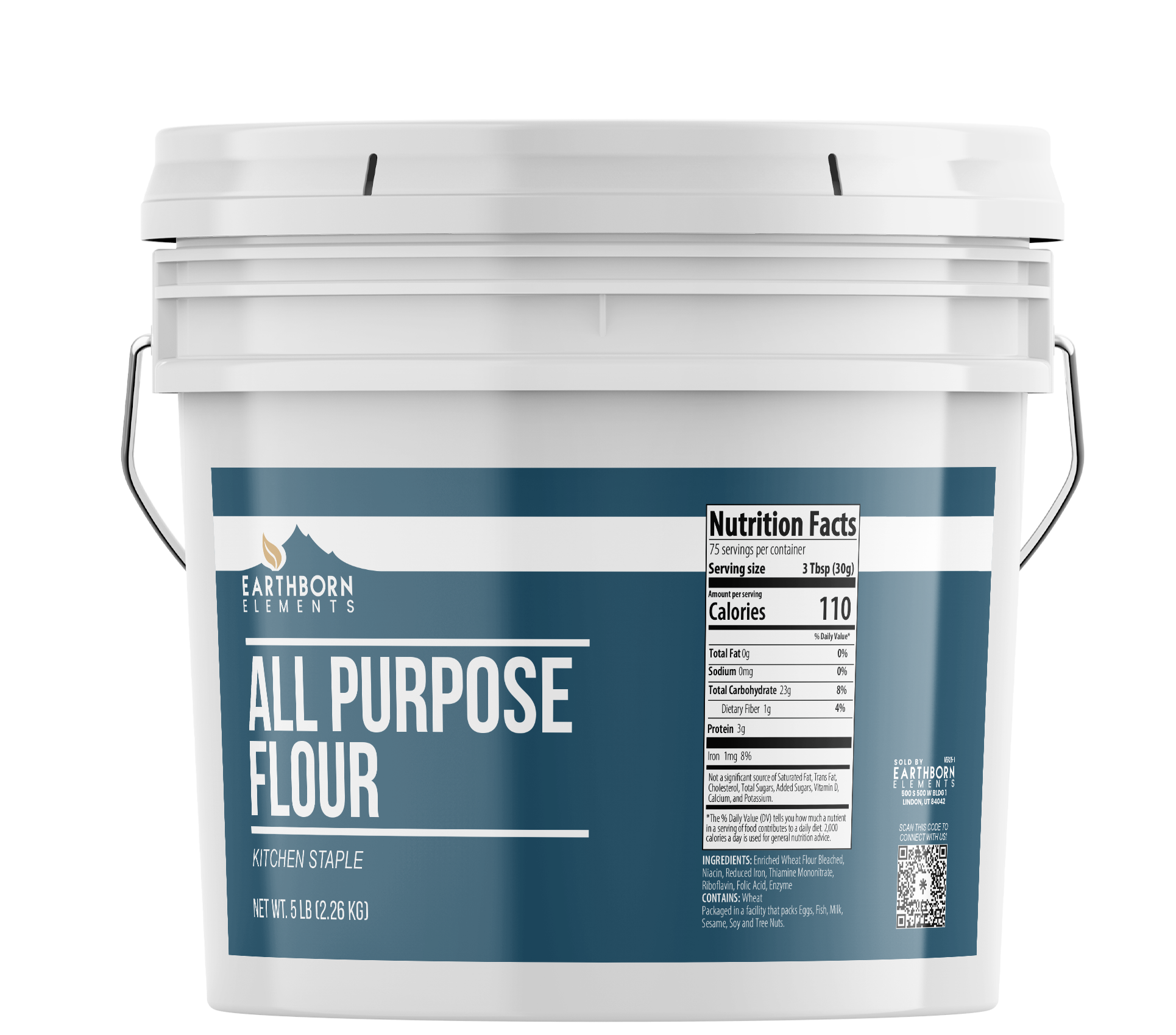 Earthborn Elements, All Purpose Flour, 5 Lb