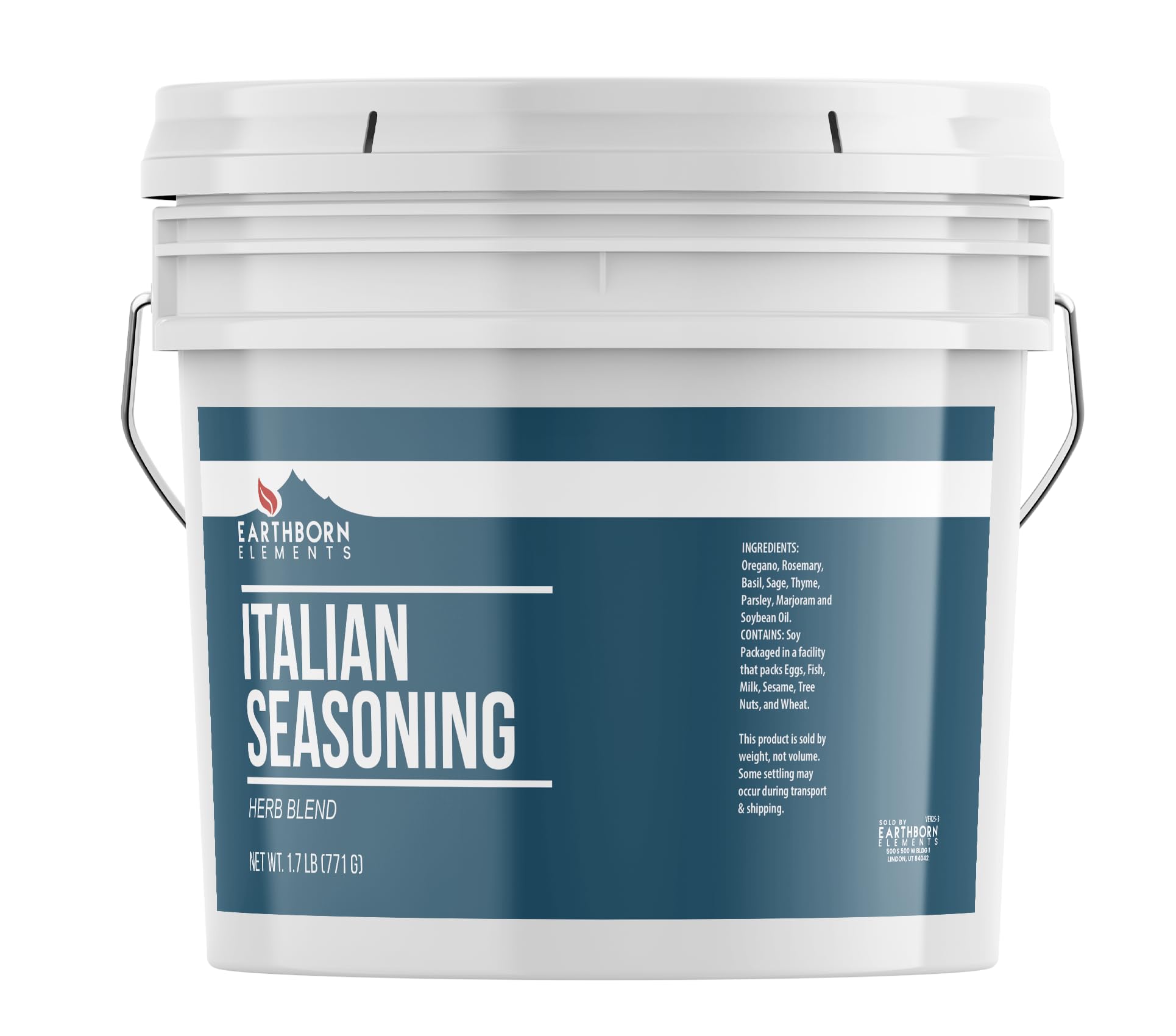 Earthborn Elements, Italian Seasoning Blend, 1.7 Lb